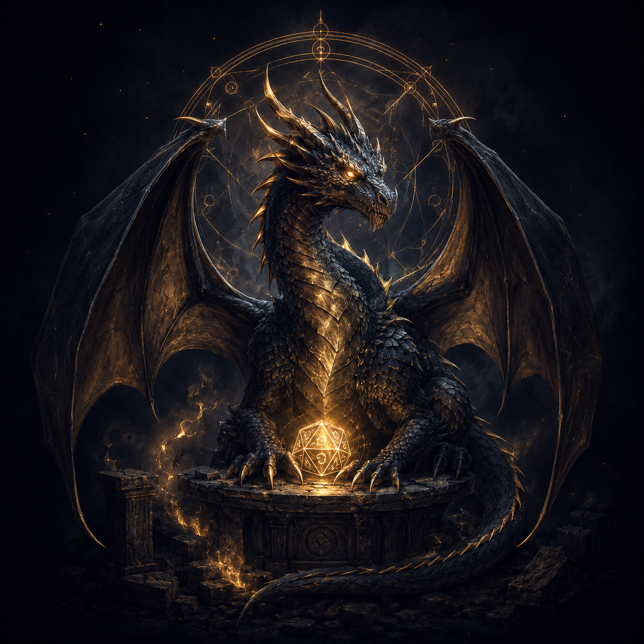 Dragon cuivre